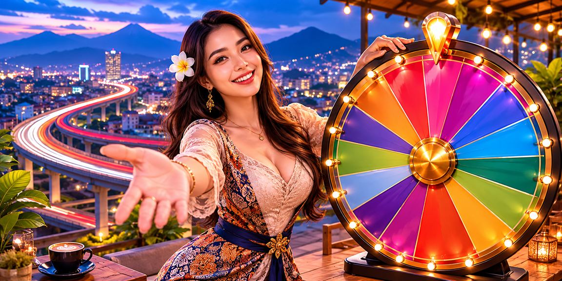Pemain menikmati roulette sambil minum kopi di suasana santai